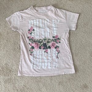 Pink Guns N' Roses Graphic Tee